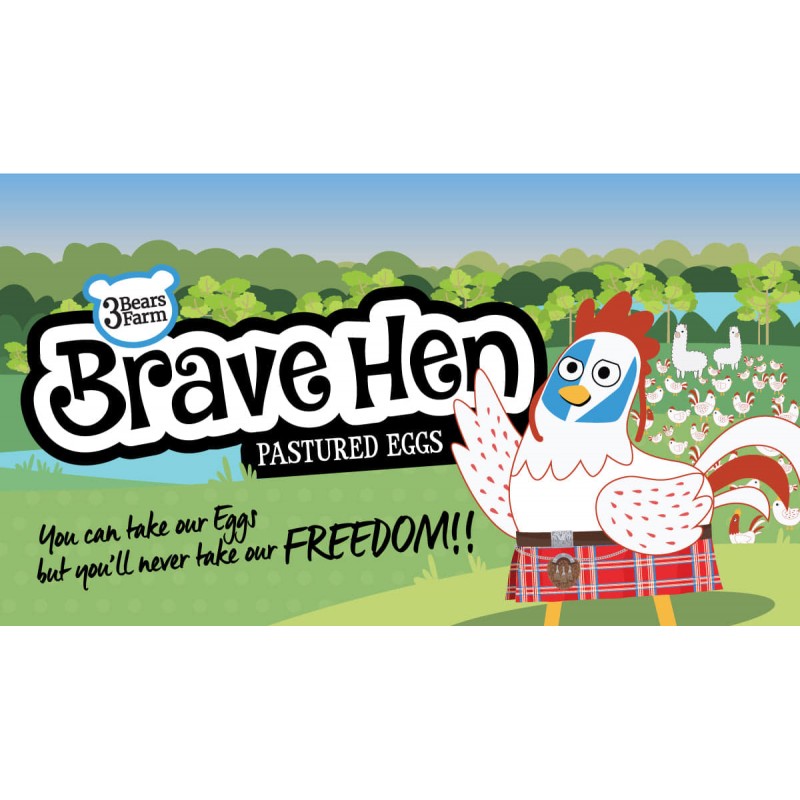 Brave Hen Pastured Eggs