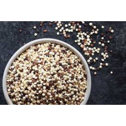Organic tri coloured  quinoa