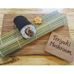 Mushroom Teriyaki Sushi Roll
