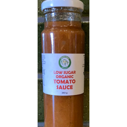 Organic low sugar tomato sauce