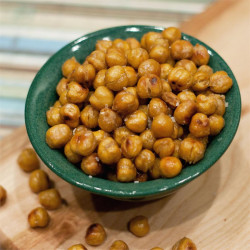 Double roasted unsalted, yellow chickpeas