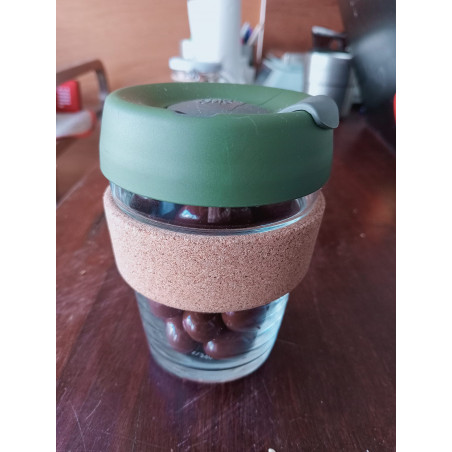 Keep Cup with dark choc almonds