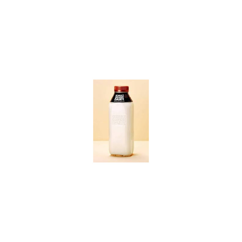 Schulz Full Cream Milk in Returnable Glass Bottle