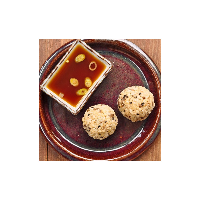 Mushroom Onigiri (Rice Ball)