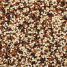 Organic tri coloured  quinoa
