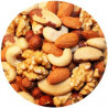 Deluxe roasted unsalted nuts (no peanuts)