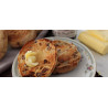 Back Alley Bakes cinnamon and fruit English muffins