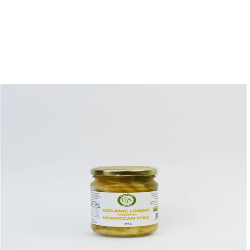 Organic preserved lemons