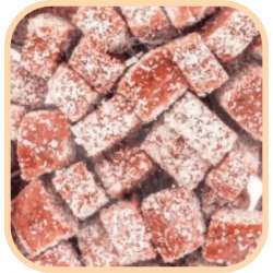 Apricot coconut slice