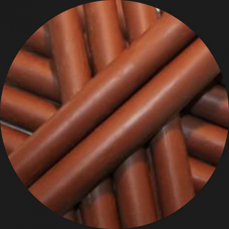 Milk chocolate licorice rope