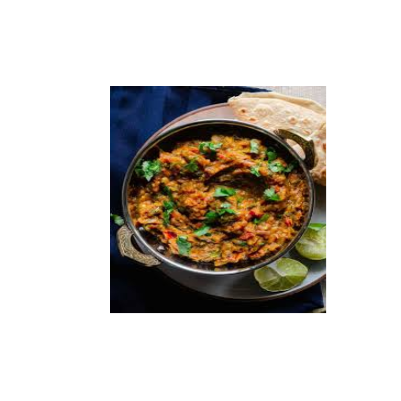 Bhaingan Bharta Curry (mashed eggplant)