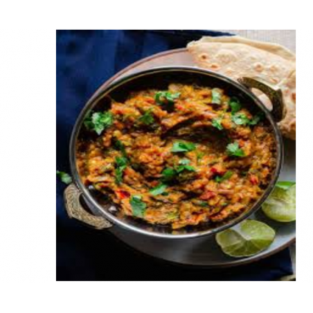 Bhaingan Bharta Curry (mashed eggplant)