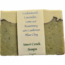 Cypress, black spruce soap bar