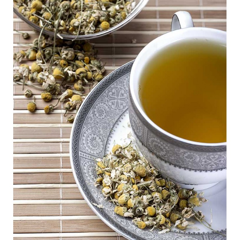 Organic Chamomile Flower Loose Leaf Tea