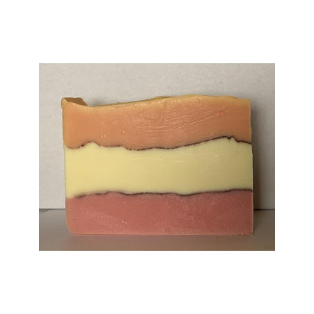 Rose Geranium, Orange,  Patchouli  Soap Bar